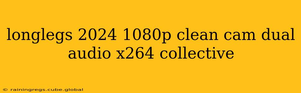 longlegs 2024 1080p clean cam dual audio x264 collective