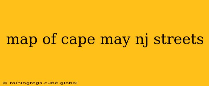 map of cape may nj streets
