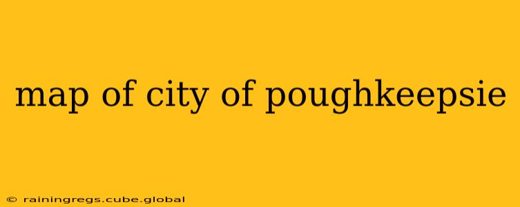 map of city of poughkeepsie