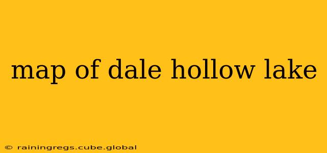 map of dale hollow lake