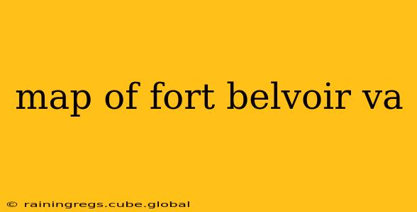 map of fort belvoir va