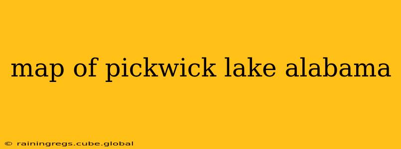 map of pickwick lake alabama