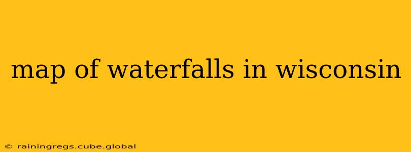 map of waterfalls in wisconsin