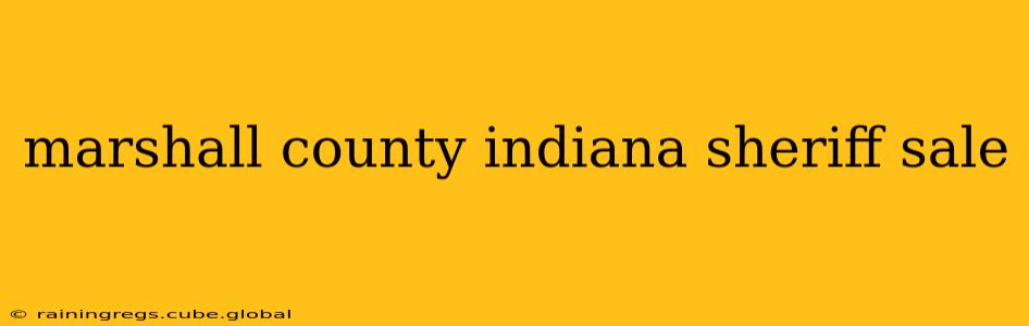 marshall county indiana sheriff sale