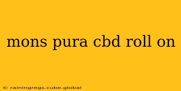 mons pura cbd roll on
