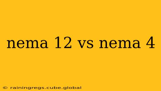 nema 12 vs nema 4