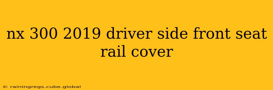 nx 300 2019 driver side front seat rail cover