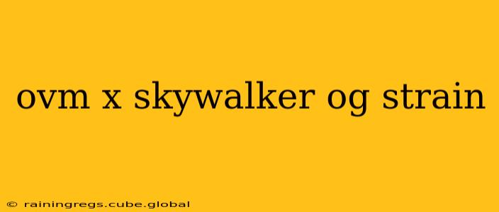 ovm x skywalker og strain