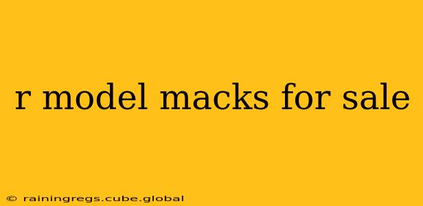 r model macks for sale