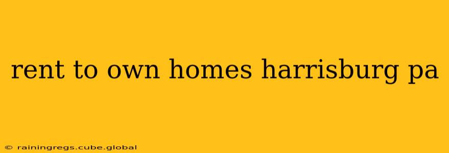 rent to own homes harrisburg pa