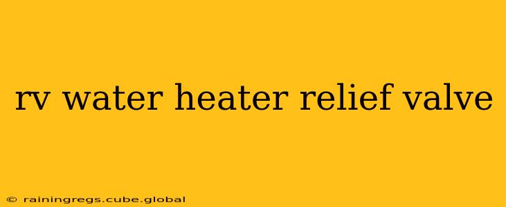 rv water heater relief valve
