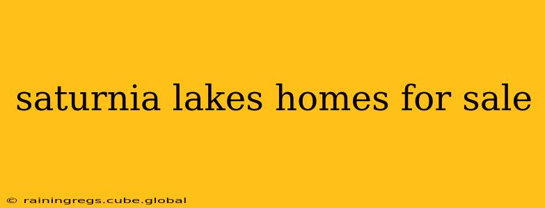 saturnia lakes homes for sale