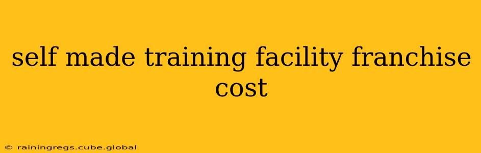 self made training facility franchise cost