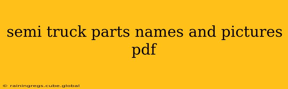 semi truck parts names and pictures pdf