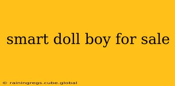 smart doll boy for sale