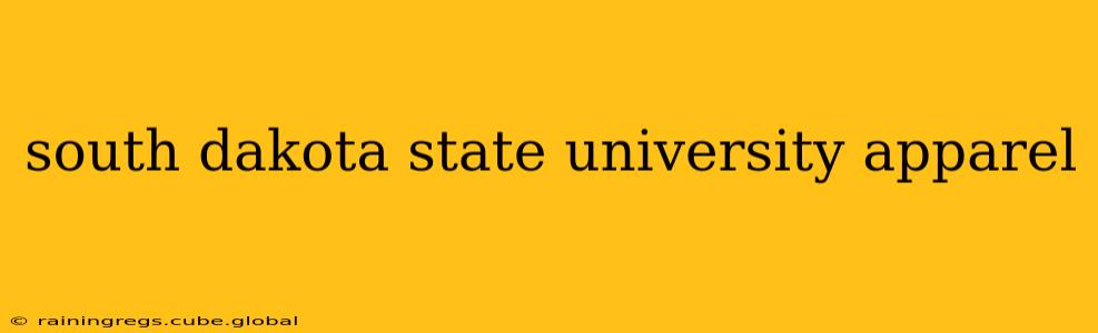 south dakota state university apparel