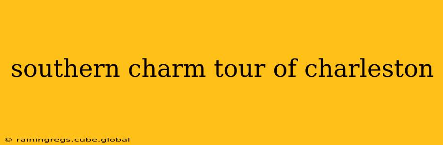 southern charm tour of charleston