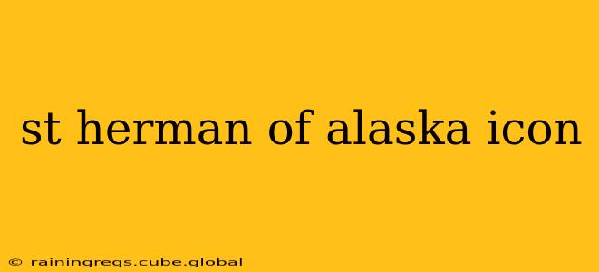st herman of alaska icon
