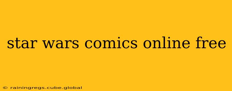 star wars comics online free