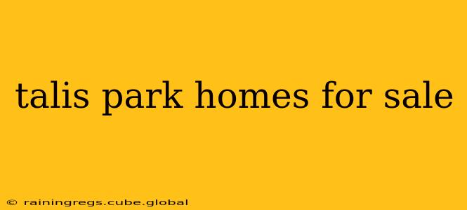 talis park homes for sale