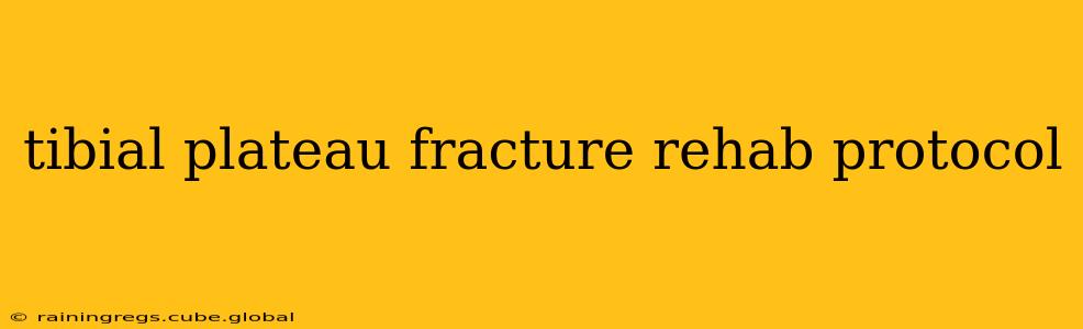 tibial plateau fracture rehab protocol