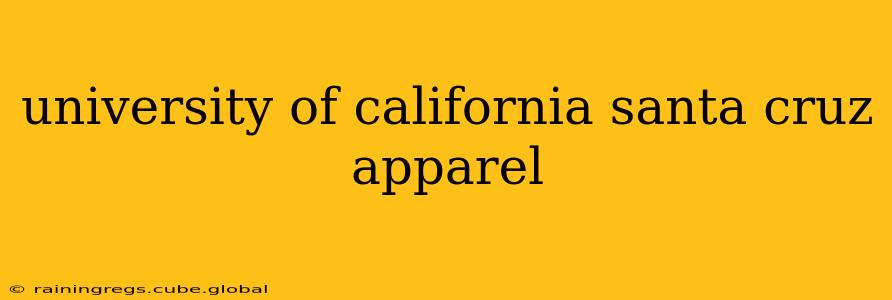 university of california santa cruz apparel