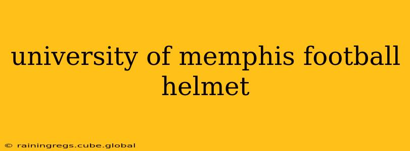 university of memphis football helmet