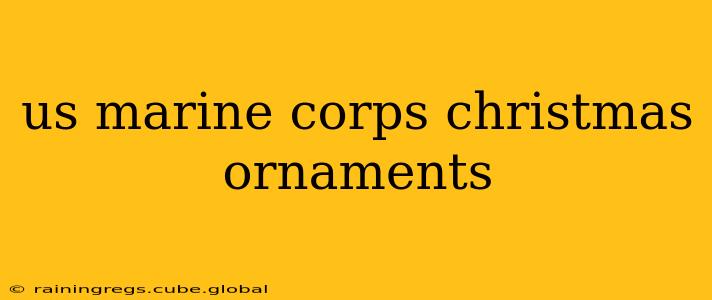 us marine corps christmas ornaments