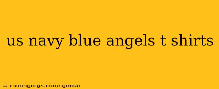 us navy blue angels t shirts