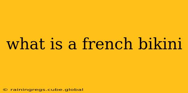 what is a french bikini