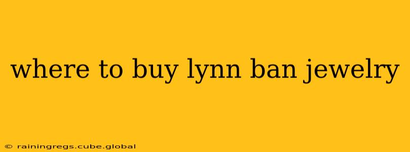 where to buy lynn ban jewelry