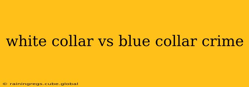 white collar vs blue collar crime