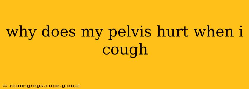 why does my pelvis hurt when i cough