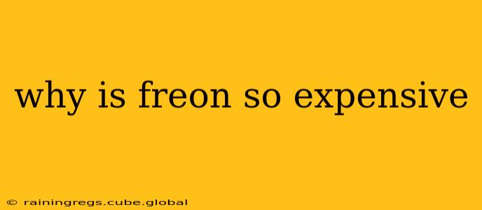 why is freon so expensive