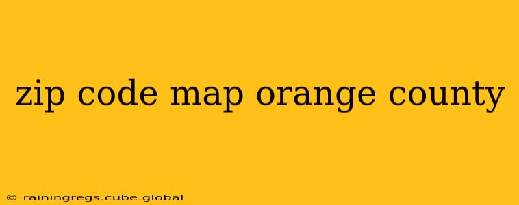 zip code map orange county